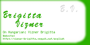 brigitta vizner business card